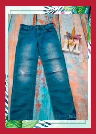 🍭Divino Pantalón vaquero desgastado de niño 6años 😍 Pantalons 💕 Pantaloni, brand: Brotes, condizioni: Ottime, taglia: 6 anni / 116 cm, €8.00, €9.10 include la Protezione acquisti