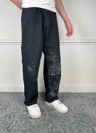 Pantalon Chino pour Homme Dickies Taille W32 L30 Double Knee Workwear Noir Large Wide 12, marque: Dickies, état: Très bon état, taille: W32 | FR 42, 10,00 €, 11,20 € Protection acheteurs (Pro) incluse