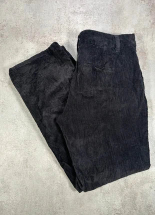 Pantalon Vintage En Velours Côtelé / Corduroy Dressbarn noir texture ample taille 8, brand: Vintage Dressing, condition: Very good, size: M / 38 / 10, €10.00, €11.20 includes Buyer Protection Pro
