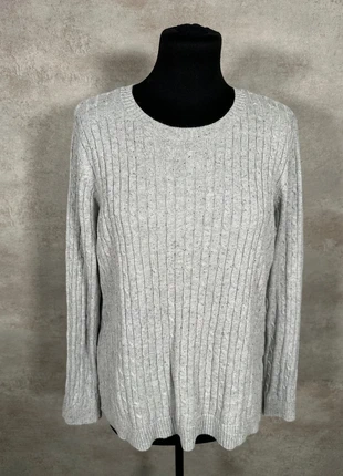 Pull Maille Torsadée Cable Knit Vintage Croft & Barrow gris clair texturé taille L, marca: Vintage Dressing, estado: Muy bueno, tamaño: L / 40 / 12, 15,00 €, 16,45 € Protección al comprador Pro incluida