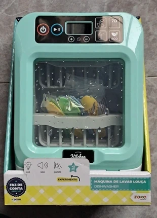 Máquina de lavar loiça Zoko NOVO, marca: zoko, estado: Novo com etiquetas, tamanho: 3 anos / 98 cm, €22.90, €24.75 inclui Proteção do Comprador