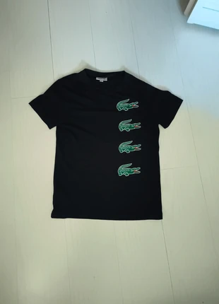 T-shirt Lacoste bleu marine taille 3 (s) 4 crocodiles, marque: Lacoste, état: Très bon état, taille: S, 6,00 €, 7,00 € Protection acheteurs incluse