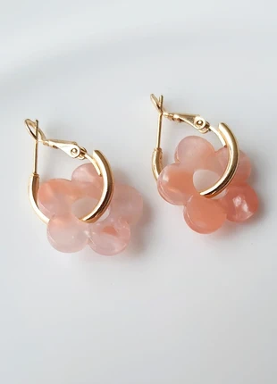 Boucles d’oreilles fleur 20 mm – acier inoxydable, condition: New with tags, €5.90, €6.90 includes Buyer Protection