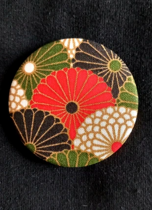 Broche tissu, merk: Creatrice, staat: Nieuw met prijskaartje, € 4,50, € 5,43 inclusief Kopersbescherming