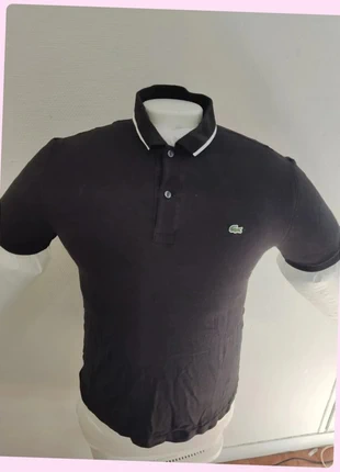 🐊Polo Lacoste Noir Homme , Coton 🐊, brand: Lacoste, condizioni: Buone, taglia: XL, €16.71, €18.25 include la Protezione acquisti