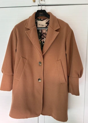Abrigo camel, brand: Timeless, condizioni: Ottime, taglia: Taglia unica, €15.00, €16.45 include la Protezione acquisti