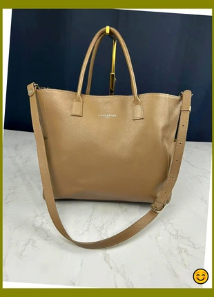 Sac à main et à bandoulière Lancaster marron en cuir, brand: Lancaster, condition: Very good, €44.00, €46.90 includes Buyer Protection Pro