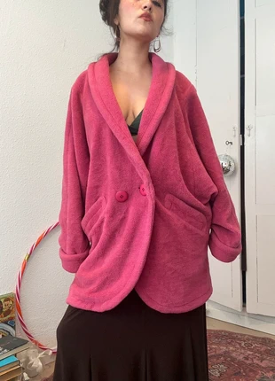 Pink quilted coat, marca: Vintage Dressing, estado: Muy bueno, tamaño: M / 38 / 10, 25,00 €, 26,95 € Protección al comprador incluida