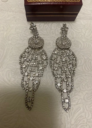 Pendientes rhinestones XL, marque: Vintage Chic, état: Bon état, 28,00 €, 30,10 € Protection acheteurs incluse