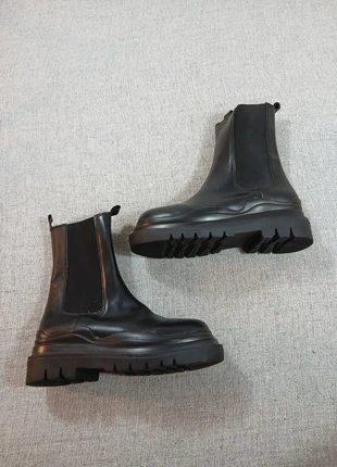 Bottes chunky noires Shoeby style Chelsea platform – Taille 37, marque: Shoeby, état: Très bon état, taille: 37, 20,00 €, 21,70 € Protection acheteurs (Pro) incluse