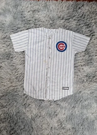 Maillot de base-ball Chicago Cubs blanc vintage usa MBL, brand: MBL, condition: Good, size: S, €16.00, €17.50 includes Buyer Protection Pro