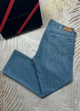 Pantalon jean Ralph Lauren bleu coupe droite W38 L30, marque: Ralph Lauren, état: Très bon état, taille: W38 | FR 48, 25,00 €, 26,95 € Protection acheteurs (Pro) incluse
