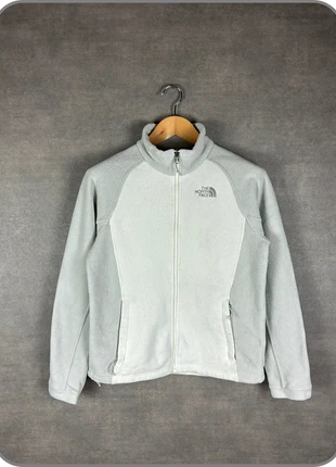 Polaire zippée The North Face en fleece gris et blanc taille S, brand: The North Face, condition: Very good, size: M / 38 / 10, €28.00, €30.10 includes Buyer Protection Pro