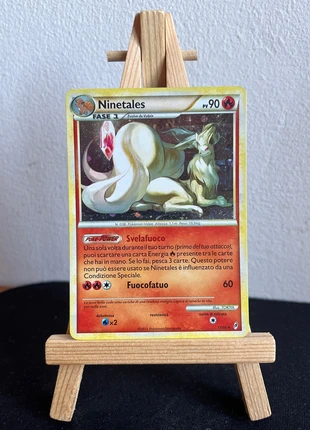 Ninetales holo vintage, marke: Pokémon, zustand: Sehr gut, 8,00 €, 9,10 € inklusive Vinted-Käuferschutz