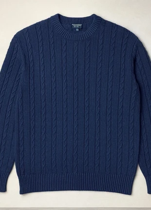 Pull bleu marine torsadé – maille épaisse – style irlandais unisexe, marque: Vintage Dressing, état: Très bon état, taille: L, 24,00 €, 25,90 € Protection acheteurs incluse