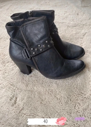 Bottines en cuir 40, marque: Marco Tozzi, état: Très bon état, taille: 40, 5,00 €, 5,95 € Protection acheteurs incluse