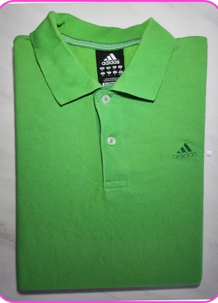 Polo Adidas vert Climalite – Taille M, brand: adidas, condition: Very good, size: M, €20.99, €22.74 includes Buyer Protection
