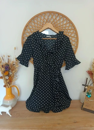 Vestido Loavies Polka Dot • Robe Pois • Abito a Pois • Mini Dress Chic, marque: Loavies, état: Très bon état, taille: S / 36 / 8, 13,00 €, 14,35 € Protection acheteurs incluse