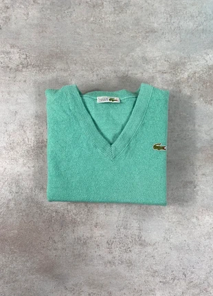 🐊 Pull Lacoste Col V Sweater Maglione Sueter Vintage Vert M Femme #26, marke: Lacoste, zustand: Sehr gut, größe: M / 38 / 10, 30,00 €, 32,20 € inklusive Vinted-Käuferschutz