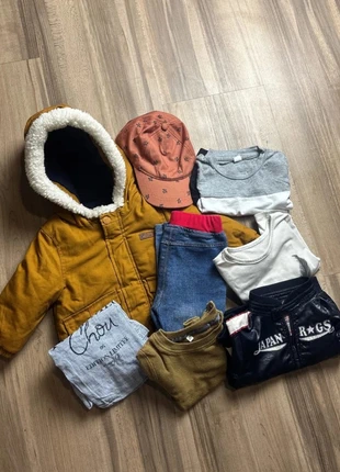 Lot garçon 12-18 mois – Manteau, jeans, t-shirts, condition: Very good, size: 12-18 months / 80 cm, €12.00, €13.30 includes Buyer Protection