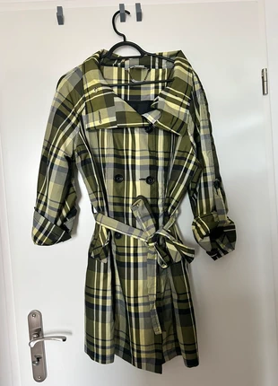 Jacqueline Riu - Trench à carreaux 44, marque: Jacqueline Riu, état: Très bon état, taille: XXL / 44 / 16, 9,00 €, 10,15 € Protection acheteurs incluse