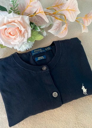 Cardigan à boutons Ralph Lauren | femme taille xS | bleu marine, marque: Ralph Lauren, état: Bon état, taille: XS / 34 / 6, 27,00 €, 29,05 € Protection acheteurs incluse