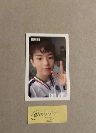 Seungmin I am who photocard, état: Très bon état, 6,00 €, 7,00 € Protection acheteurs incluse