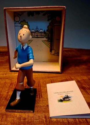 TinTin Kuifje beeldje les bijoux de la Castafiore, merk: TinTin, staat: Heel goed, € 200,00, € 210,70 inclusief Kopersbescherming