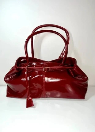 Sac à main de cours vintage Bordeaux, brand: Vintage Dressing, condition: New without tags, €35.00, €37.45 includes Buyer Protection Pro