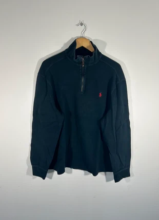 Pull Ralph Lauren half zip noir, marke: Ralph Lauren, zustand: Sehr gut, größe: XL, 59,00 €, 62,65 € beinhaltet Vinted-Käuferschutz Pro
