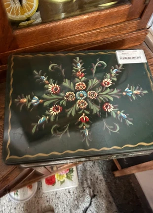 Vintage koektrommel, merk: NO LABEL, staat: Veelgebruikt, € 6,00, € 7,00 inclusief Kopersbescherming