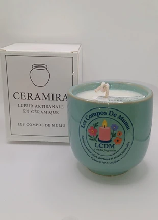 Bougie artisale, marque: les Compos De Mumu, état: Neuf, 12,00 €, 13,30 € Protection acheteurs incluse