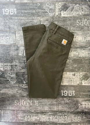 🦆 Pantalon Carhartt Kaki / W28 L32 🦆, marque: Carhartt, état: Très bon état, taille: XS, 29,90 €, 32,10 € Protection acheteurs (Pro) incluse