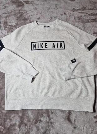 🧥 Sweat Nike Air Gris Oversize – Taille L/G, marca: Nike, estado: Bom, tamanho: L / 40 / 12, €14.90, €16.35 inclui Proteção do Comprador