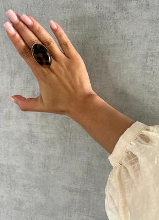 Bague pierre tendance en acier inoxydable, marque: Tendance, état: Très bon état, taille: Ajustable, 9,00 €, 10,15 € Protection acheteurs (Pro) incluse