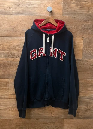 Hoodie zippé/ Veste Capuche/ Full zip/Sweat capuche/ 2XL/ Bleu, brand: GANT, condition: Good, size: XXL, €14.00, €15.40 includes Buyer Protection Pro