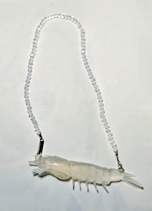 ETO Special edition. Transparent shrimp necklace, marque: Eating This Order, état: Très bon état, 22,00 €, 23,80 € Protection acheteurs incluse