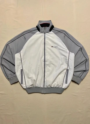 💫vintage 90’s Champion athletics heavy weight sport wind training jacket💫(JA66), merk: Champion, staat: Heel goed, maat: XXL, € 19,99, € 21,69 inclusief Kopersbescherming Pro
