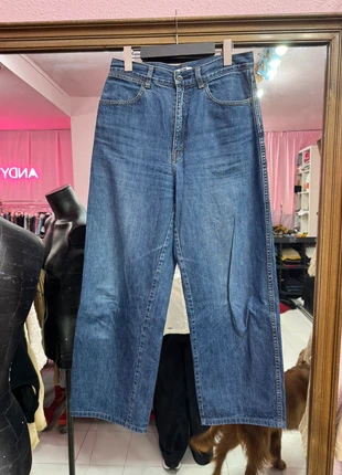 Pantalón ancho uniqlo tiro alto tendencia, marca: Uniqlo, estado: Muy bueno, tamaño: M / 38 / 10, 17,95 €, 19,55 € Protección al comprador Pro incluida