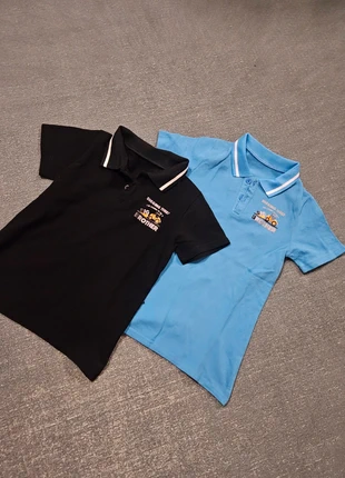 2x poloshirt, staat: Nieuw zonder prijskaartje, maat: 6 jaar / 116 cm, € 5,00, € 5,95 inclusief Kopersbescherming