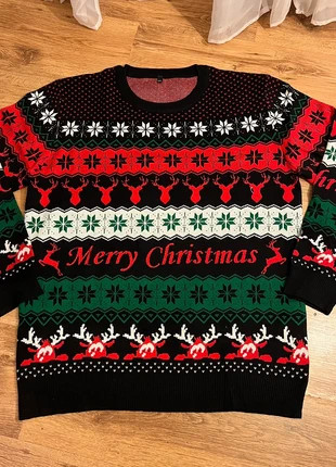 Pull de Noël Ugly Sweater Neuf avec Étiquette - Édition Fêtes (XXL), état: Neuf avec étiquette, taille: XXL, 22,00 €, 23,80 € Protection acheteurs incluse
