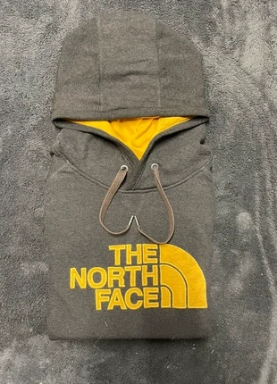 Sweat à Capuche The North Face Homme XL Gris Jaune Moutarde Hoodie Doublé, brand: The North Face, condizioni: Ottime, taglia: XL, €35.00, €37.45 include la Protezione acquisti
