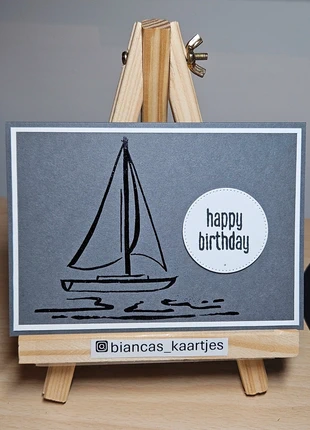 Handgemaakte kaart, merk: Stampin' Up!, staat: Nieuw met prijskaartje, € 2,25, € 3,06 inclusief Kopersbescherming