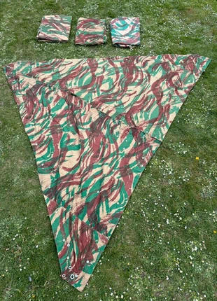 Lot de 4 toiles de tente militaire vintage, marque: WORKWEAR, état: Neuf sans étiquette, taille: 150 cm - 199 cm, 100,00 €, 105,70 € Protection acheteurs incluse