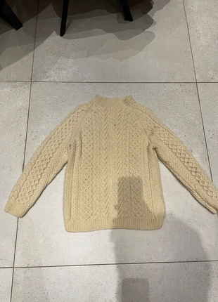 Pull en laine Aran torsadé beige taille M femme, marque: Aran Crafts, état: Très bon état, taille: M / 38 / 10, 62,00 €, 65,80 € Protection acheteurs incluse