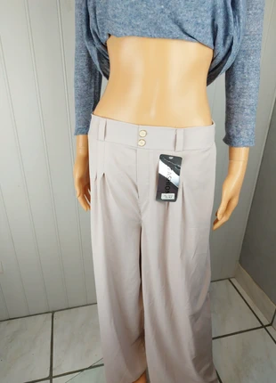 Pantalon fluide Fashion beige taille S, brand: Fashion, condition: New with tags, size: S / 36 / 8, €6.00, €7.00 includes Buyer Protection Pro