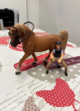 Cheval schleich, marque: Schleich, état: Très bon état, taille: Prématuré, jusqu'à 44cm, 6,50 €, 7,53 € Protection acheteurs incluse