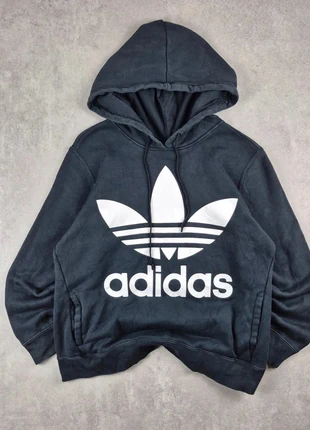 Pull Adidas Sweat à Capuche Hoodie | Noir | Taille 42 Femmes, brand: adidas, condition: Very good, size: XL / 42 / 14, €24.00, €25.90 includes Buyer Protection Pro