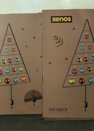 2 Metalen tafel kerstbomen NIEUW, merk: Xenox, staat: Als nieuw, € 7,50, € 8,58 inclusief Kopersbescherming