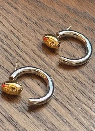 SV01 Orecchini A Cerchio In Stile Minimalista (Doppio Usi), marque: DEPOCA CHIC, état: Très bon état, 10,00 €, 11,20 € Protection acheteurs (Pro) incluse